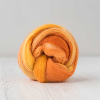 [DHG] 80수 템페라 양모믹스_ 3.오렌지믹스  Extra Fine Merino Wool